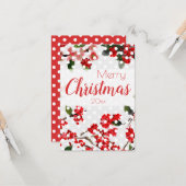 Aquarellwein Karte (Vorderseite/Rückseite Beispiel)