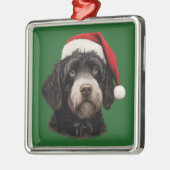 Aquarellwein Ornament Aus Metall (Links)