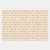 Aquarellwein-Set Geschenkpapier Set (Vorderseite 3)