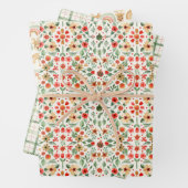 Aquarellwein-Set Geschenkpapier Set (Beispiel)