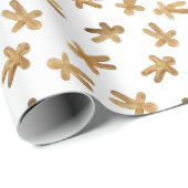 Aquarellwein Weihnachten Geschenkpapier (Rolleneckpunkt)