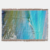 Aquarellwellen  decke (Vorderseite)