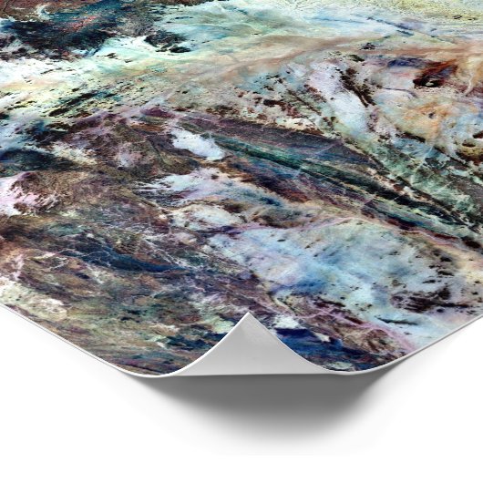 Aquarellwerbung Poster (Ecke)