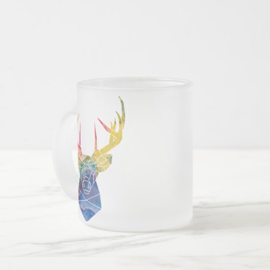 Aquarellwild Mattglastasse (Vorderseite Links)