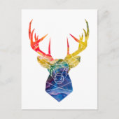 Aquarellwild Postkarte (Vorderseite)
