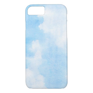 Aquarellwolken und Himmelhintergrund Case-Mate iPhone Hülle
