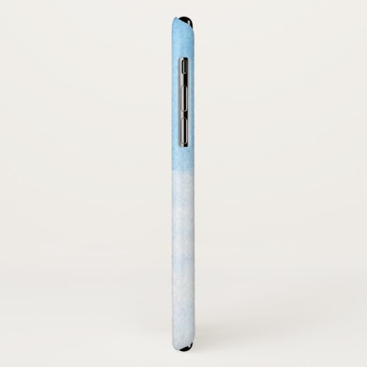 Aquarellwolken und Himmelhintergrund Case-Mate iPhone Hülle (Hinten/Links)