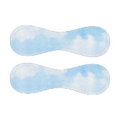 Aquarellwolken und Himmelshintergrund Baseball (Paneele)