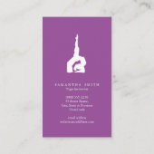 Aquarellyoga Visitenkarte (Rückseite)