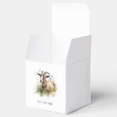 Aquarellziege Geschenkschachtel (Geöffnet)