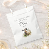 Aquarellziege, maßgeschneiderte Schaumkarton Geschenktütchen (Ausgeschnitten)