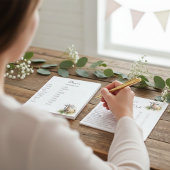 Aquarellziege Notizblock