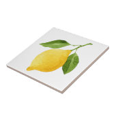 Aquarellzitrone Fliese (Seite)