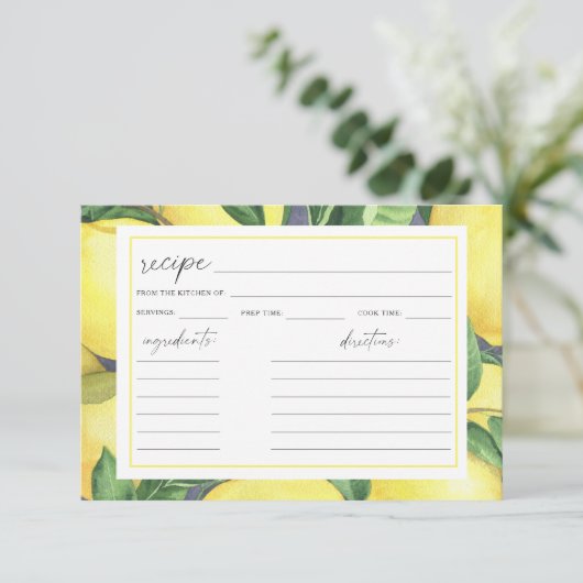 AquarellZitrusfrüchte - Brautparty (Stehend Vorderseite)