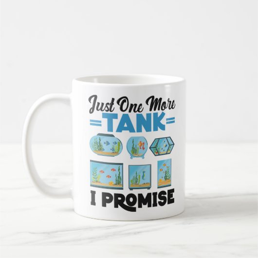 Aquarienfisch Behalte nur ein weiteres Tank I Vers Kaffeetasse (Links)