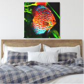 Aquarienfisch-Leinwand Leinwanddruck (Insitu (Schlafzimmer))