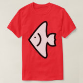 Aquarienfischdesign T-Shirt (Design vorne)