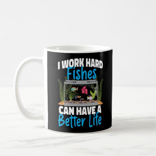 Aquarienfische Behielt ich hart, damit meine Fisch Kaffeetasse (Links)