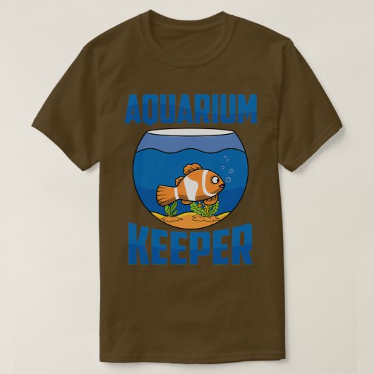 Aquarienfischerei Aquarium Hühnerfisch 1 T-Shirt (Design vorne)