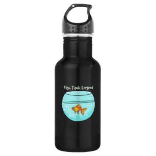 Aquarienpfleger - Fischbecken-Legende Edelstahlflasche