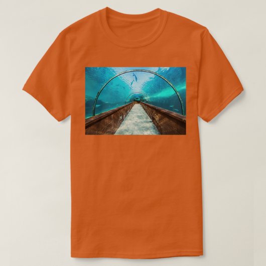 Aquarientunnel T-Shirt (Design vorne)