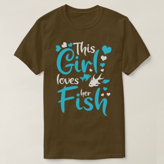 Aquarist Aquaristics Aquarium Hobbyist Fishkeeping T-Shirt (Design vorne)