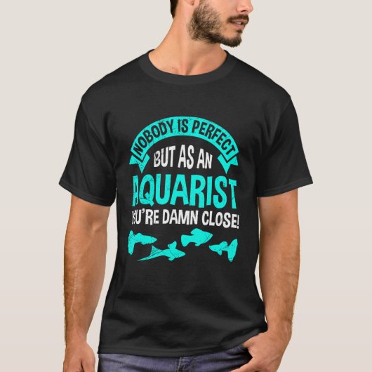 Aquarist Aquarium T-Shirt (Vorderseite)