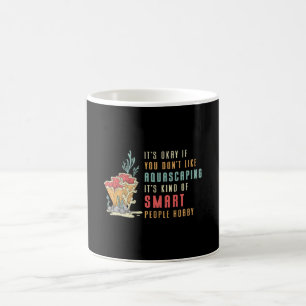 Aquarist mag Aquascaping Vintages Aquarium nicht Kaffeetasse