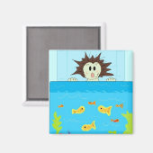 Aquarium-Ansicht Magnet (Vorderseite/Rückseite)