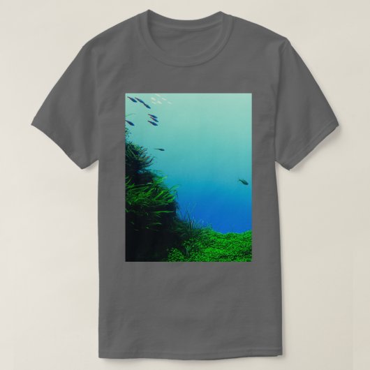 Aquarium-Ansicht T-Shirt (Design vorne)