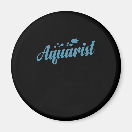 Aquarium Aquarist Magnet (Vorne)