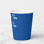 Aquarium Aquarium Blue Baby Dusche Danke Pappbecher (Links)