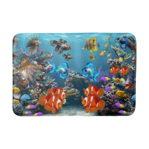 Aquarium-Art Badematte
