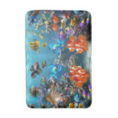 Aquarium-Art Badematte (Vorderseite Vertikal)