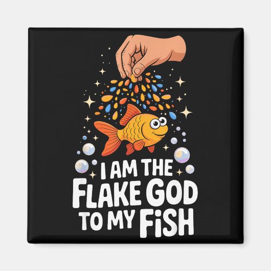 Aquarium Art For Men Women Fish Lover Fiank Enthus Magnet (Vorne)