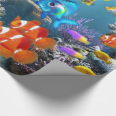 Aquarium-Art Geschenkpapier (Ecke)