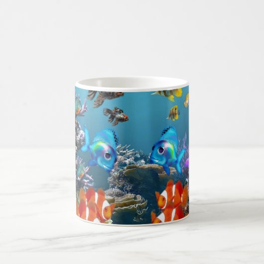 Aquarium-Art Kaffeetasse (Mittel)