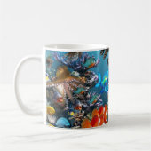 Aquarium-Art Kaffeetasse (Links)