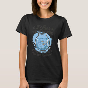 Aquarium Aussage Aquascaping Aquarium Pfleger Fisc T-Shirt