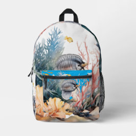 Aquarium Bedruckter Rucksack