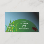 Aquarium Business Cards Visitenkarte (Rückseite)