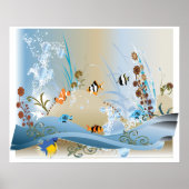 Aquarium Colassal Canvas Print Poster (Vorne)