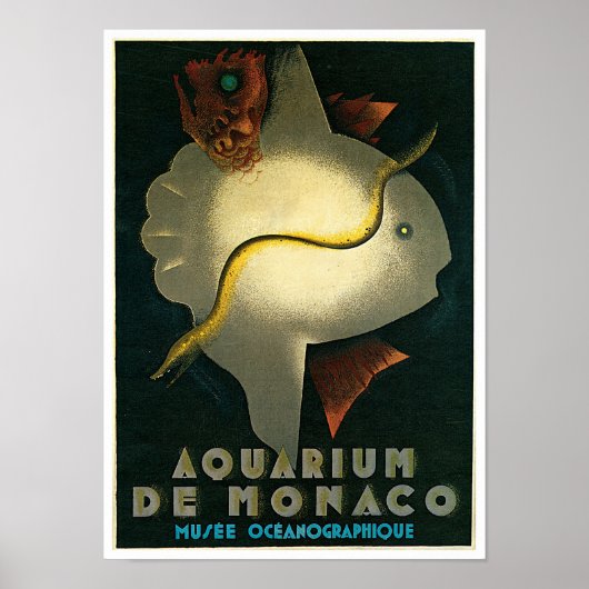 Aquarium de Monaco Poster (Vorne)