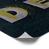 Aquarium de Monaco Werbeplakat Poster (Ecke)