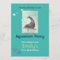 Aquarium Dolphon Geburtstagsparty
