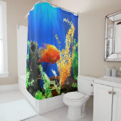 Aquarium Duschvorhang (Beispiel)