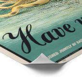 Aquarium, East London - Octopus Poster (Ecke)