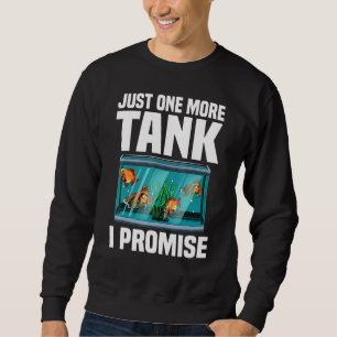 Aquarium-Entwürfe für Männer Fisch Fisch Fisch-Tan Sweatshirt