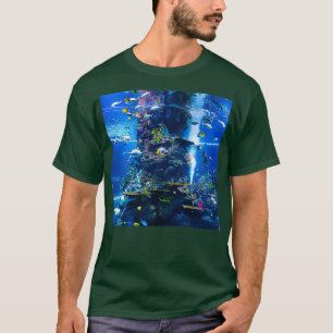 Aquarium Fisch Korallenriff Tiere farbenfroh einzi T-Shirt