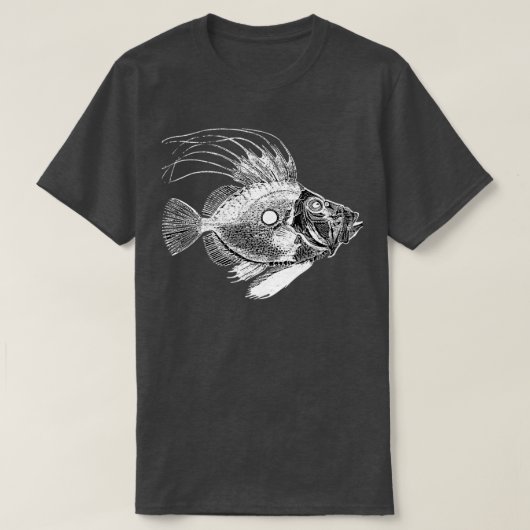 Aquarium Fisch Vintag T-Shirt (Design vorne)